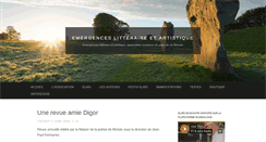 Desktop Screenshot of emergences-ela.com